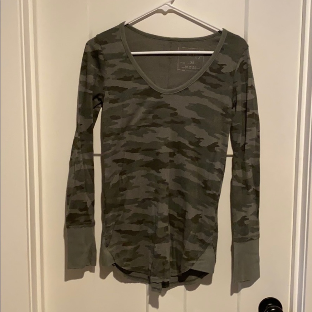 We The Free Camouflage Long Sleeve Tee